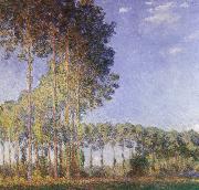 Claude Monet Poplars on the Banks of the Epte France oil painting artist